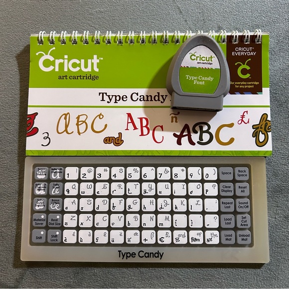 Cricut TYPE CANDY fonts - Picture 1 of 15
